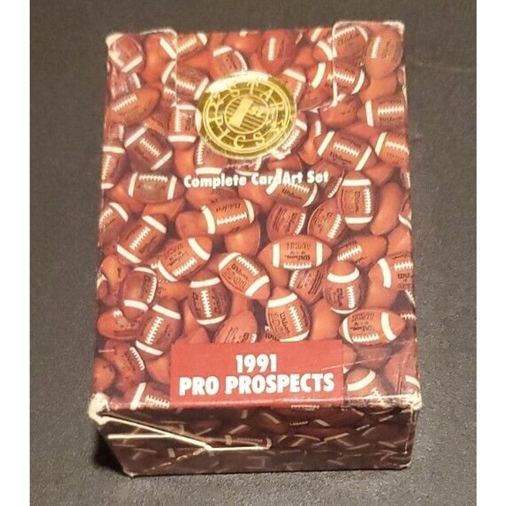1991 star pics pro prospects football Complete Card Set Open Box